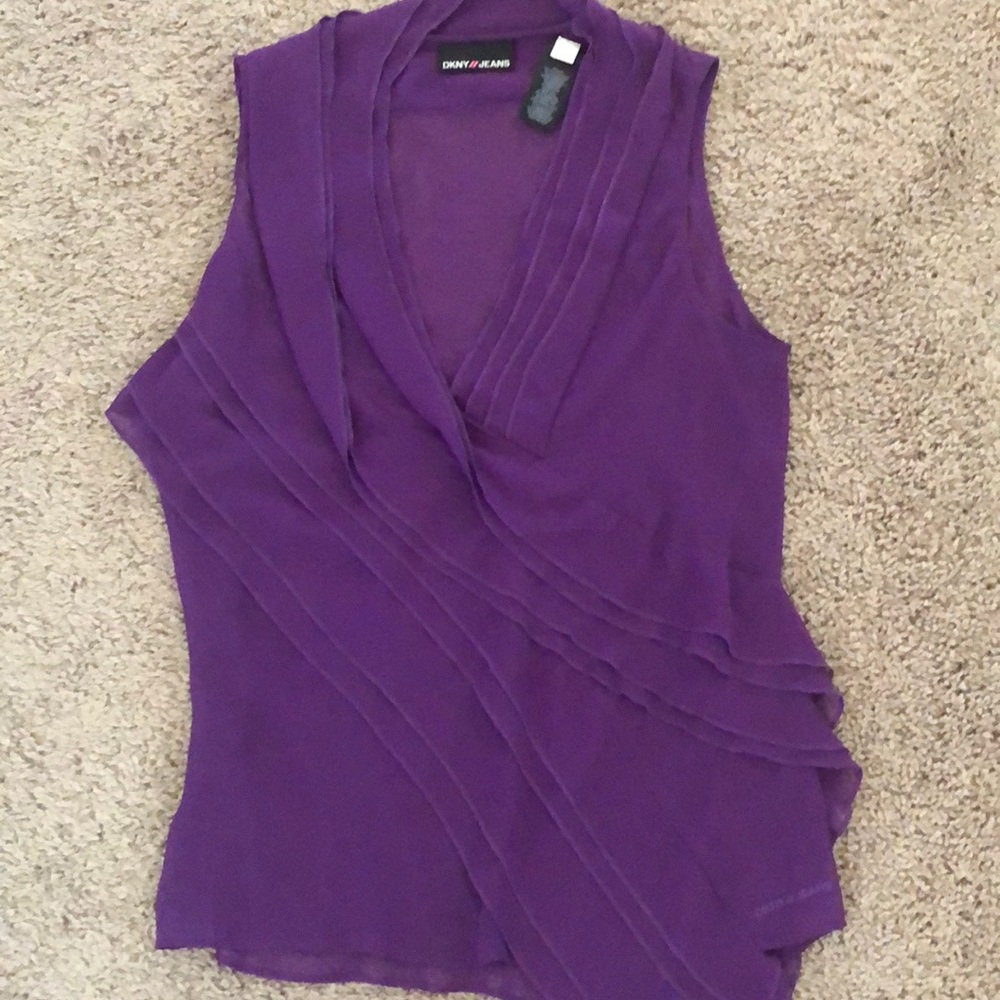Purple blouse